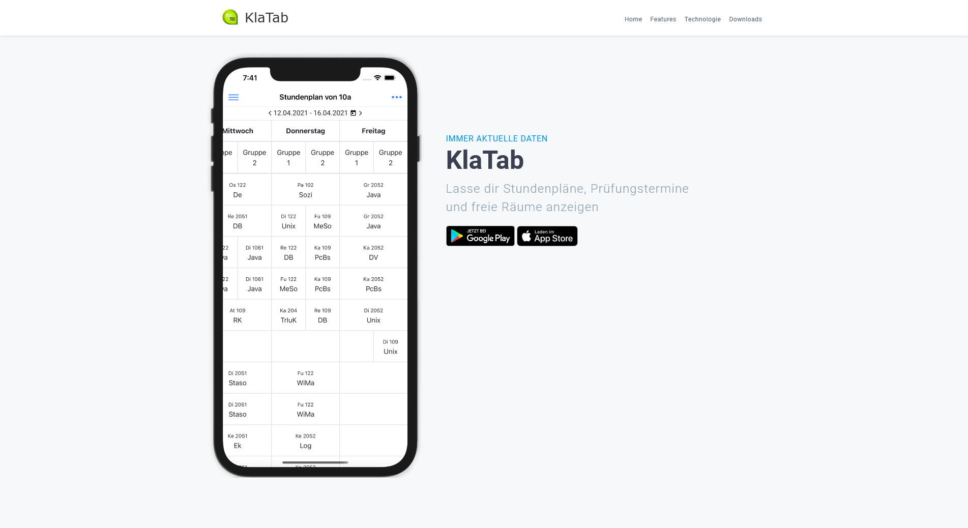 KlaTab App